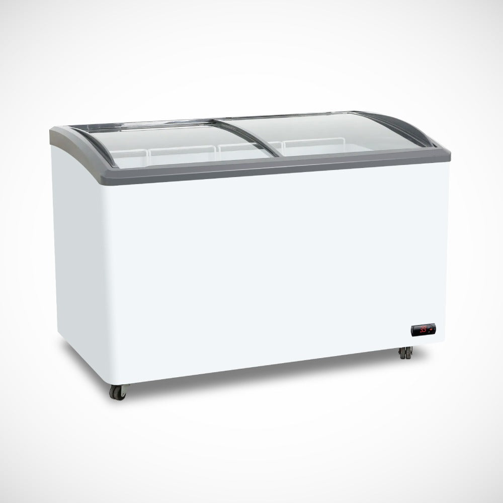Congelador Profesional Vidrio Curvo 336 Litros