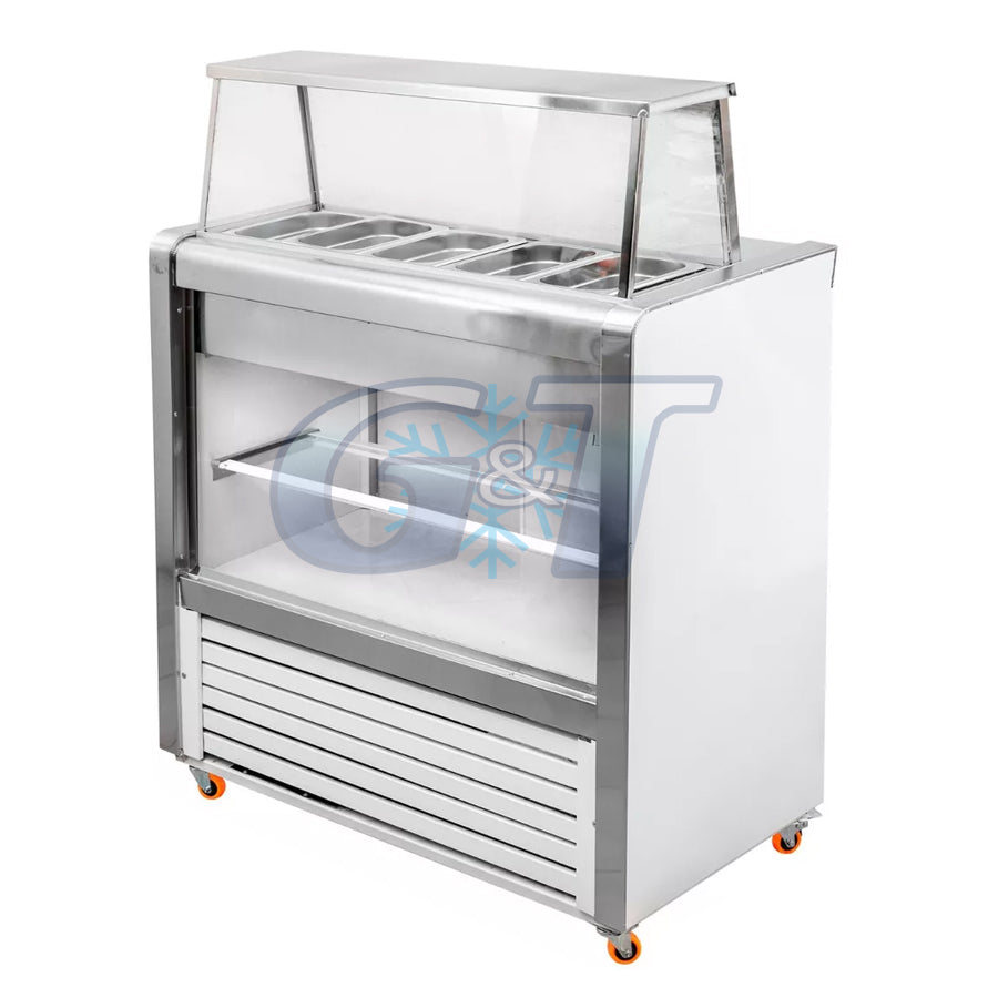 Salsera Refrigerada Con 5 Depósitos Con Certificación SEC