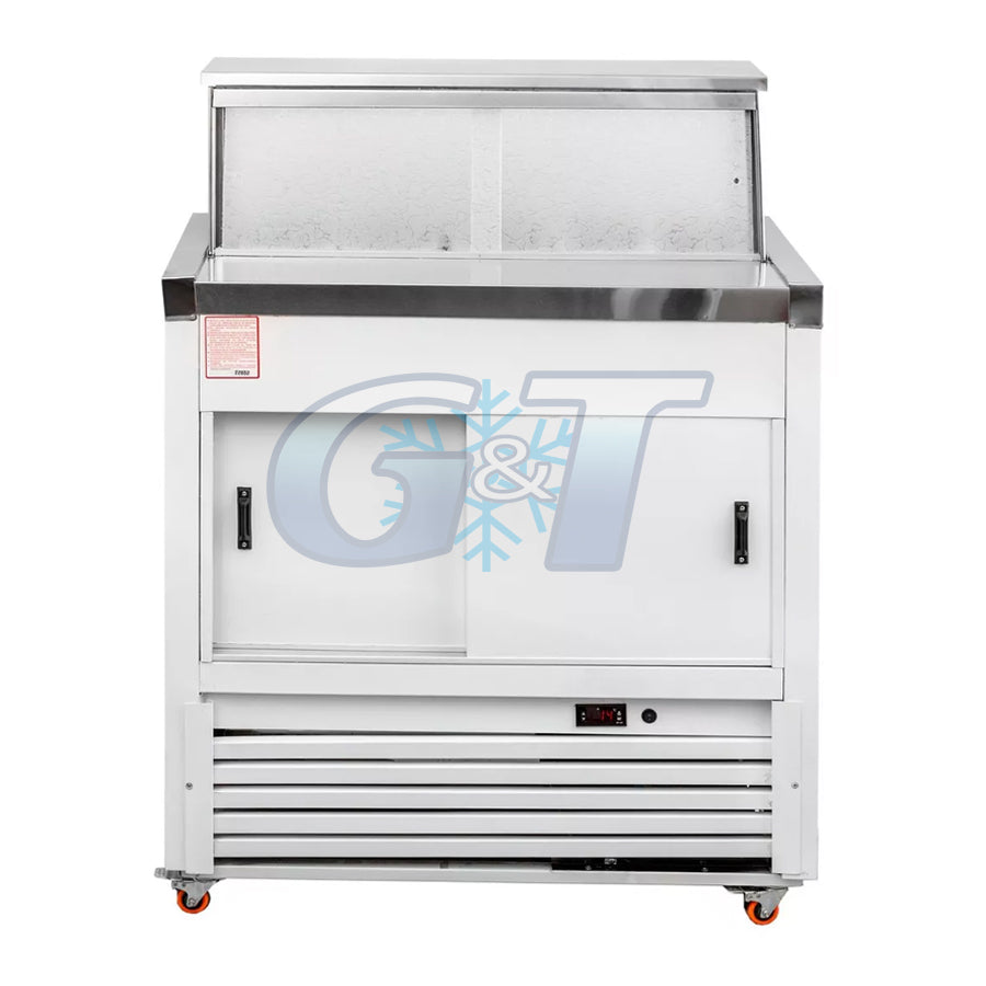 Salsera Refrigerada Con 5 Depósitos Con Certificación SEC
