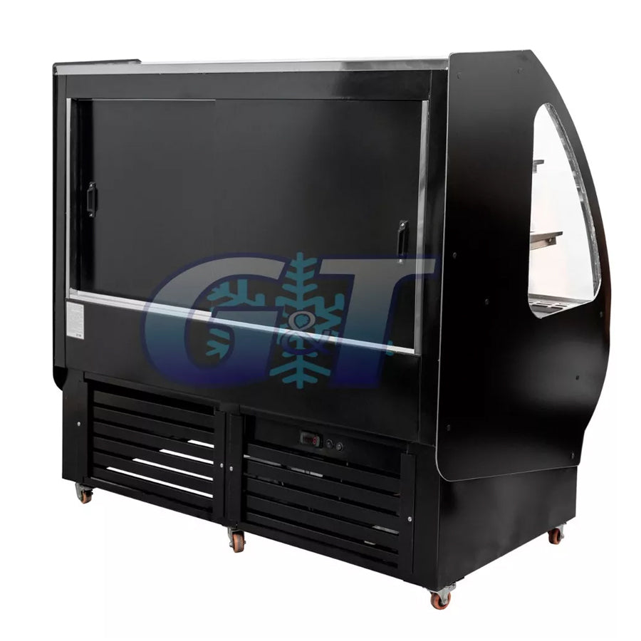 Vitrina Refrigerada Vidrio Curvo Frio Forzado Modelo VP-C PRO Certificacion SEC