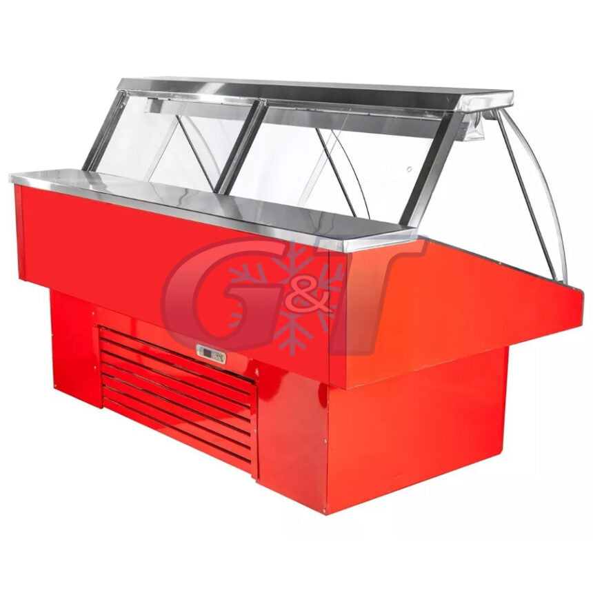 Vitrina Refrigerada Para Carnicería Modelo VC 1.5 Metros a 4 Metros